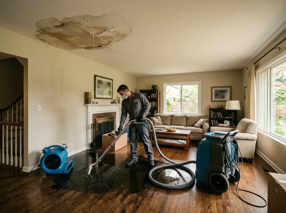 attic-pipe-burst-ceiling-drip-008 — frequently asked questions, Water Damage Restoration & Carpet Care in Tequesta, FL
